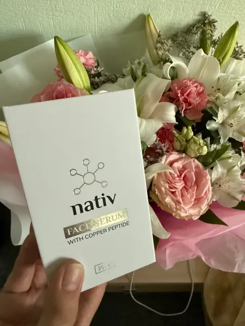 Фото покупателя: сыворотка Nativ и упаковка